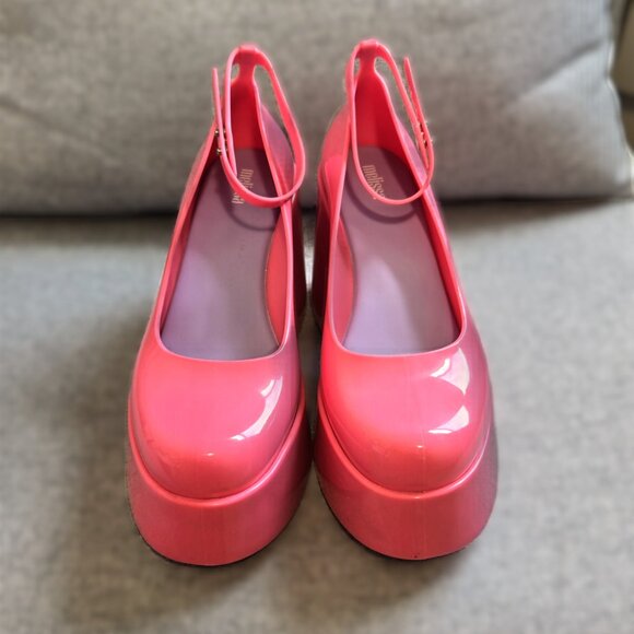 Melissa Pink Doll Platform Heel NWOT - Picture 3 of 5